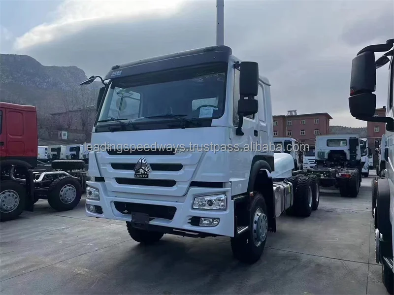 Новый 371hp Sinotruk 6x4 тяжелый Howo 6x6 грузовой Самосвал шасси