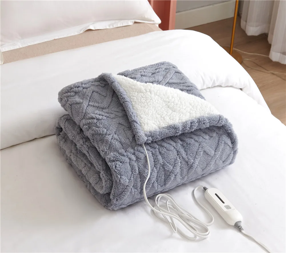 110v Hot Sale High Quality Safety Heated Throw Blanket -Soft Electric Blanket