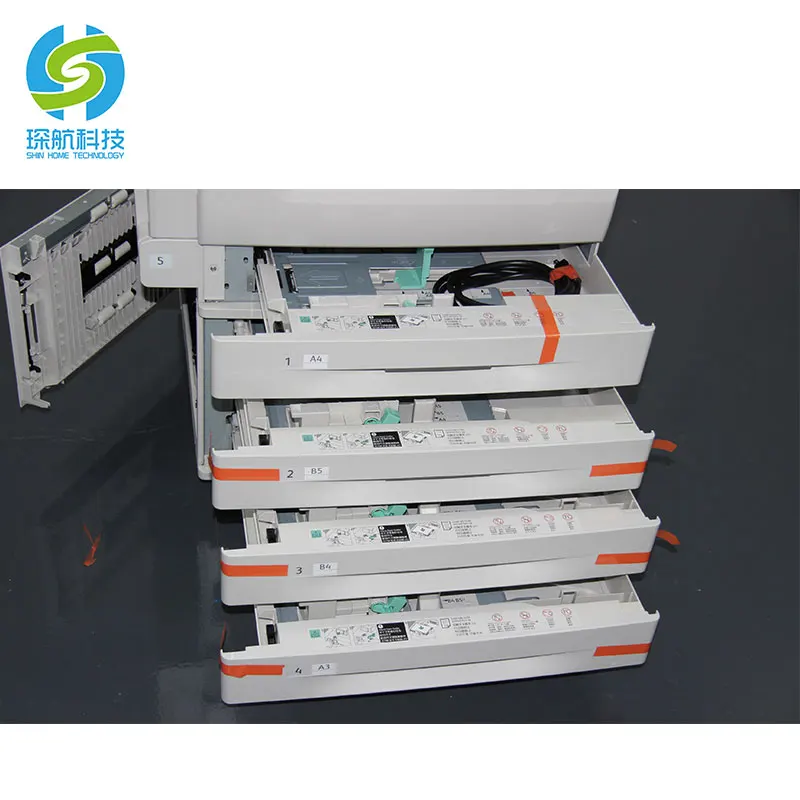 Подержанный лазерный фотокопировальный аппарат для Xerox ApeosPort-V C3375 копировальный принтер A3 цветной в