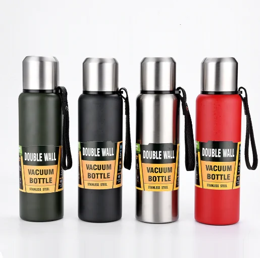 HDT Russia 500ml custom portable termos drinking food water bottle sport travel  stainless steel vacuum flask insulated tumbler