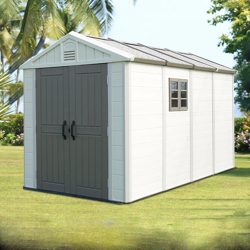 Пластиковый модульный садовый сарай Kinying, сборное садовое оборудование