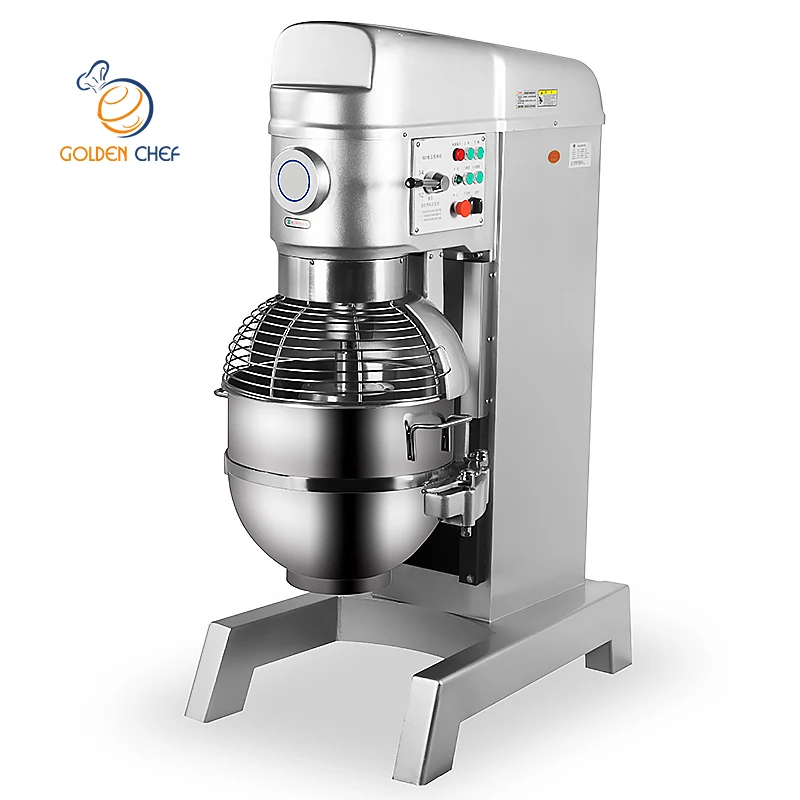 480Kg 80L Heavy Duty Bakery Food Mixer Machine With Mixing Bowl Dough Hook Whisk Kitchen Food Mixer Dough Mixer