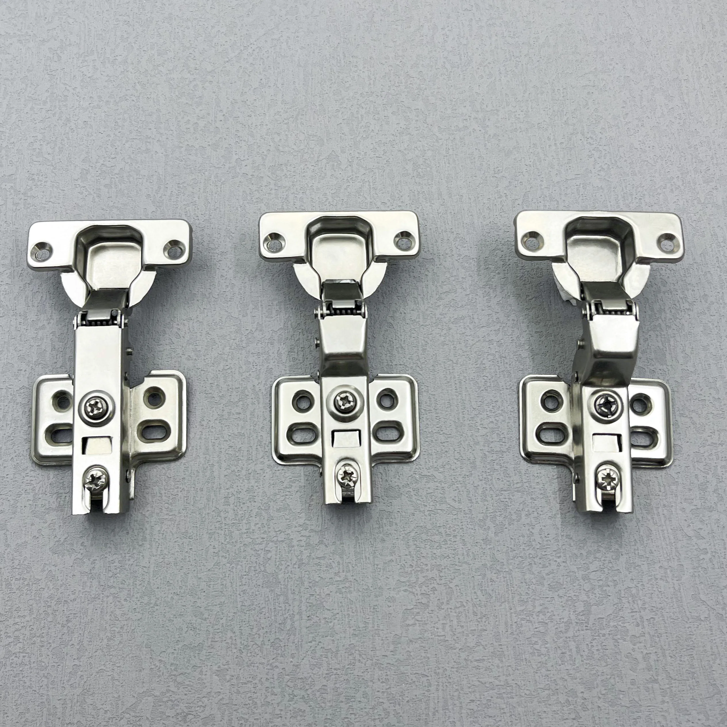 Furniture hardware automatic hinge 35mm cup cabinet hydraulic soft closing hinge fully covering soft hinges