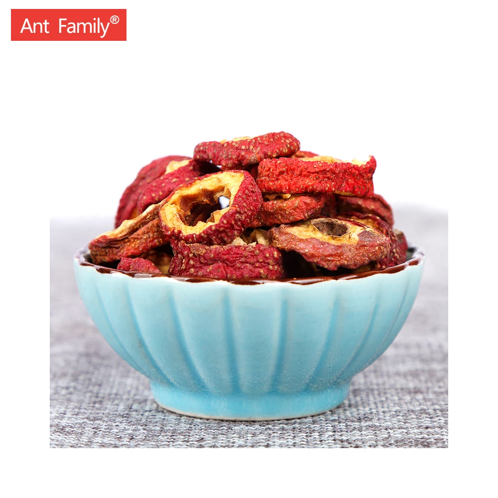 Snack Food Hawthorn Freeze Dried Fructus Crataegi Berry Fruits Tea For Appetizer