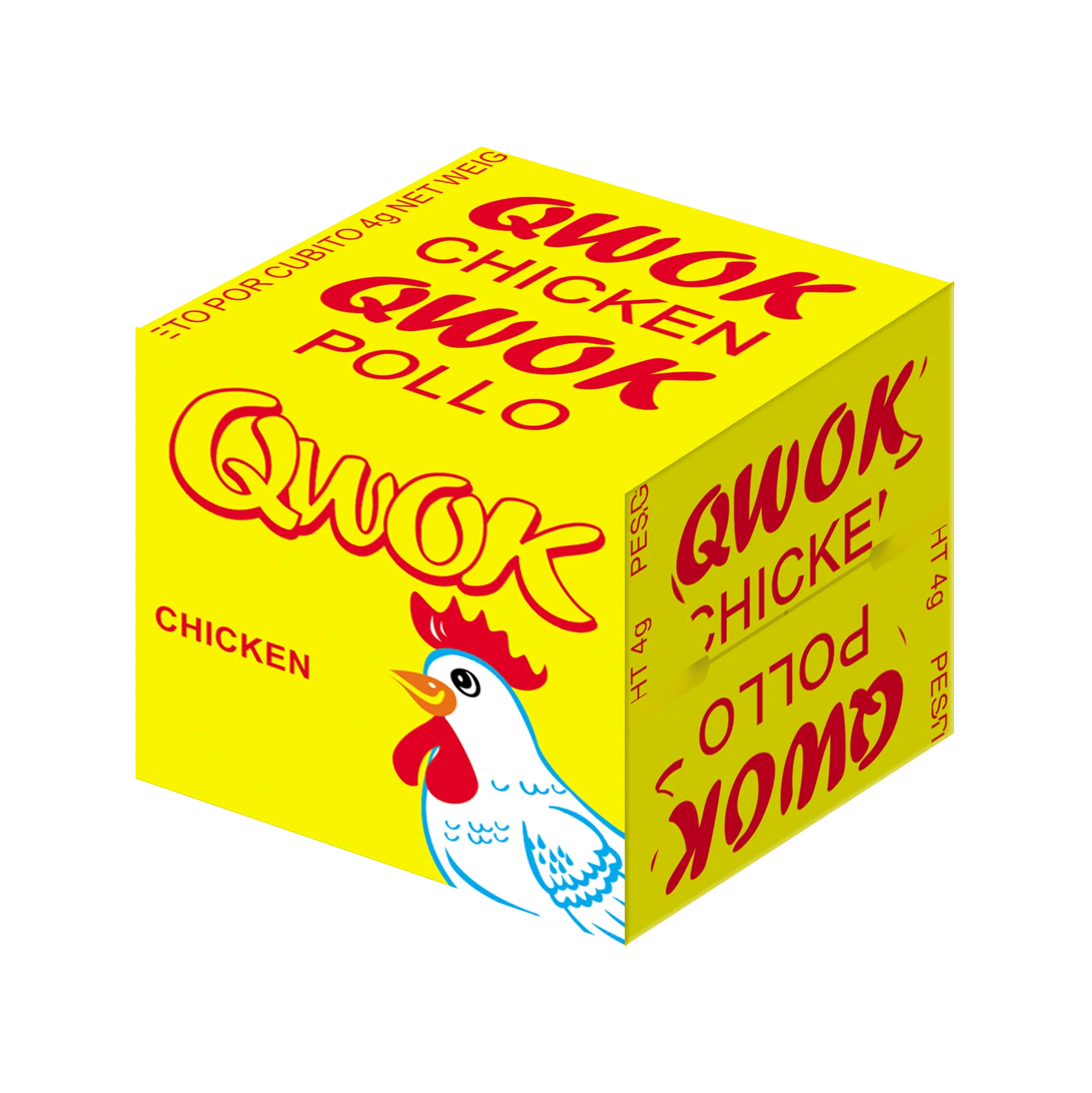 HALAL 4g chicken flavor Bouillon cube seasoning cube OEM wholesale