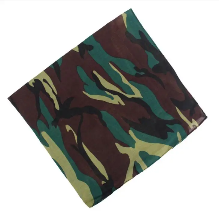 
Высококачественная хлопковая квадратная Бандана с принтом на заказ 