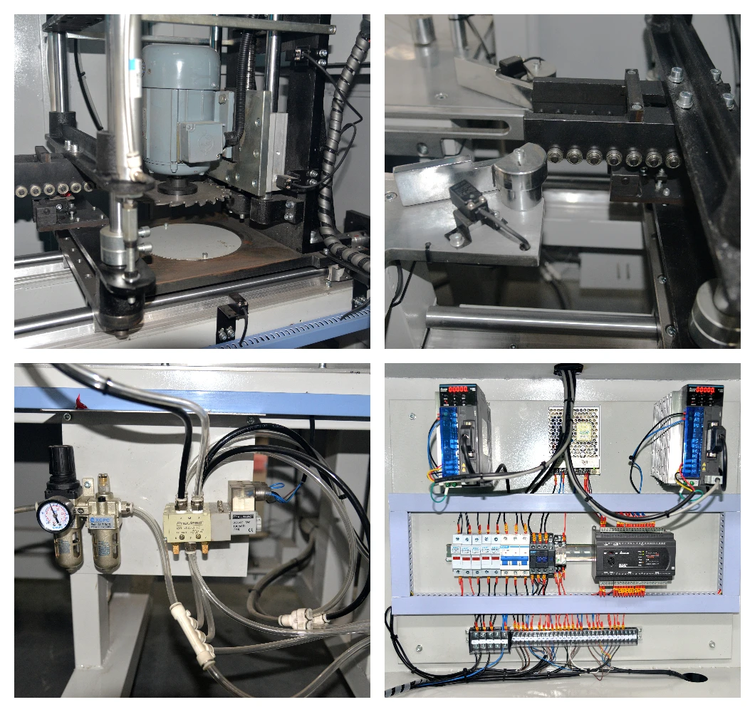 Shandong Jinan CNC corner cleaning machine for PVC profile