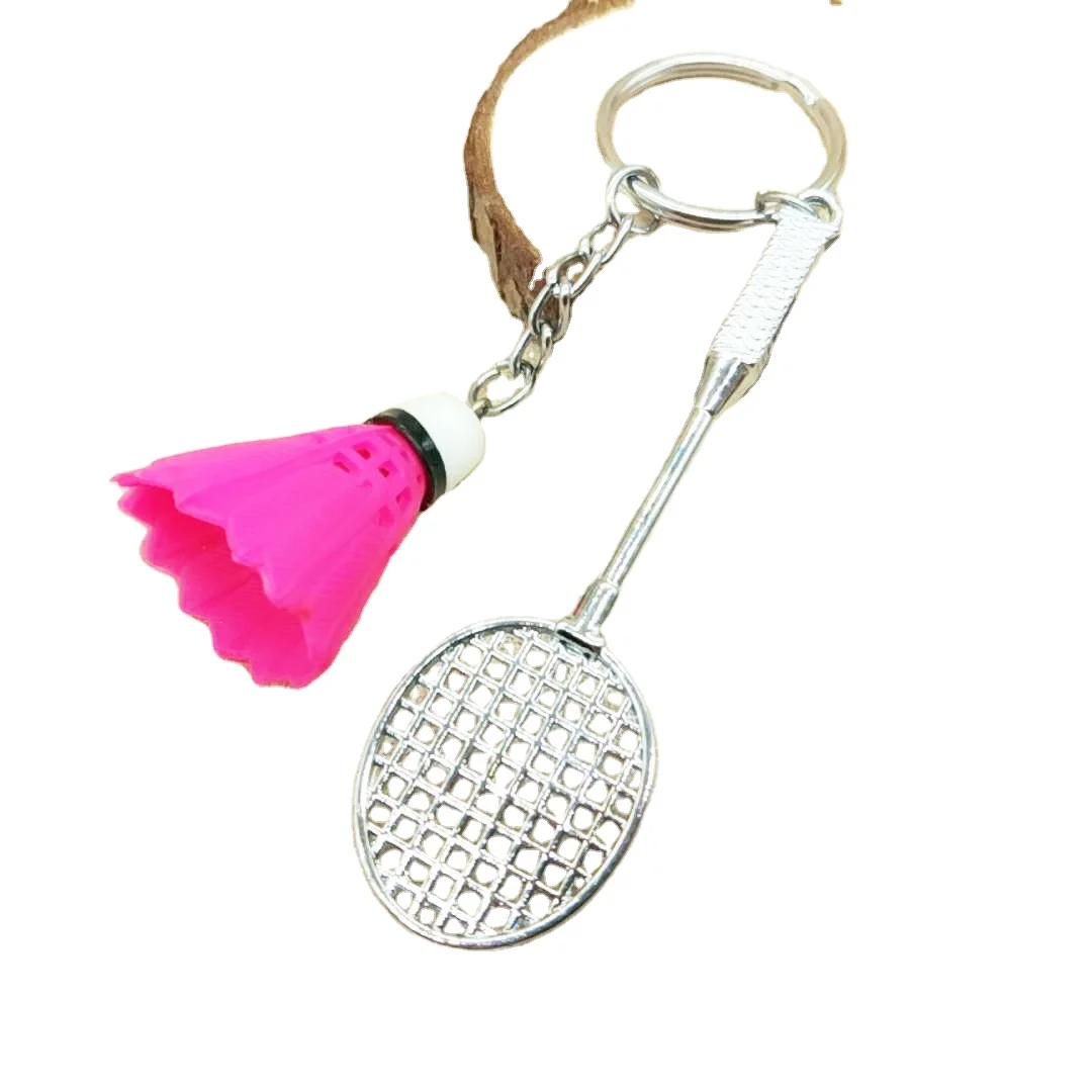 Creative New Korean Decorative Key Chain Badminton Souvenir Promotion Keychain