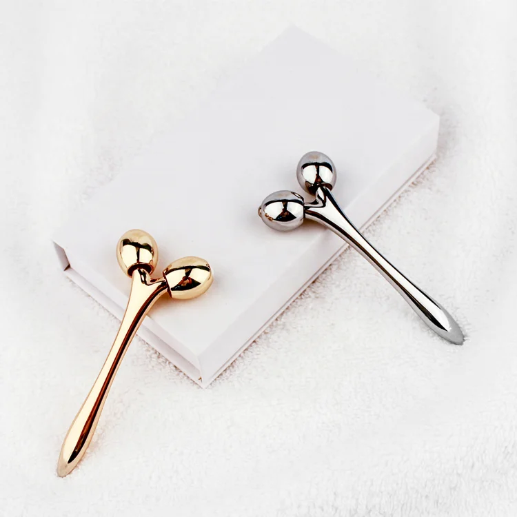 Y Shape Roller Stainless Steel Beauty Tools Face Massage rollers 3D Facial Roller