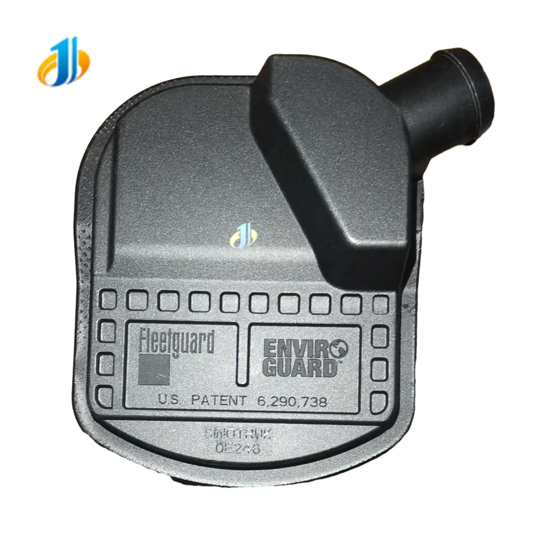 Original high quality SINOTRUK HOWO truck parts oil gas separator 082V01804-0011 for MC07 MC11 engine part oil and gas separator