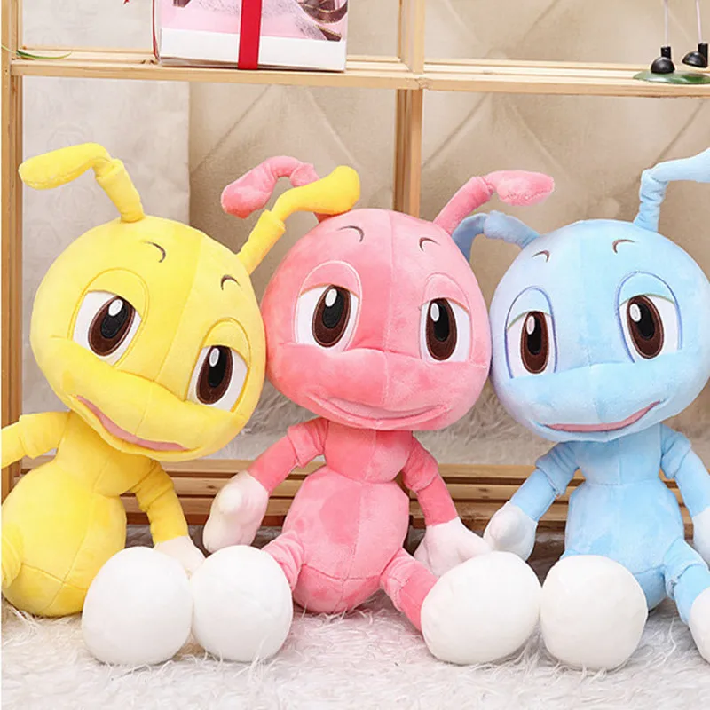 Cute Custom plush toys stuffed animals baby stuffed soft ant dolls