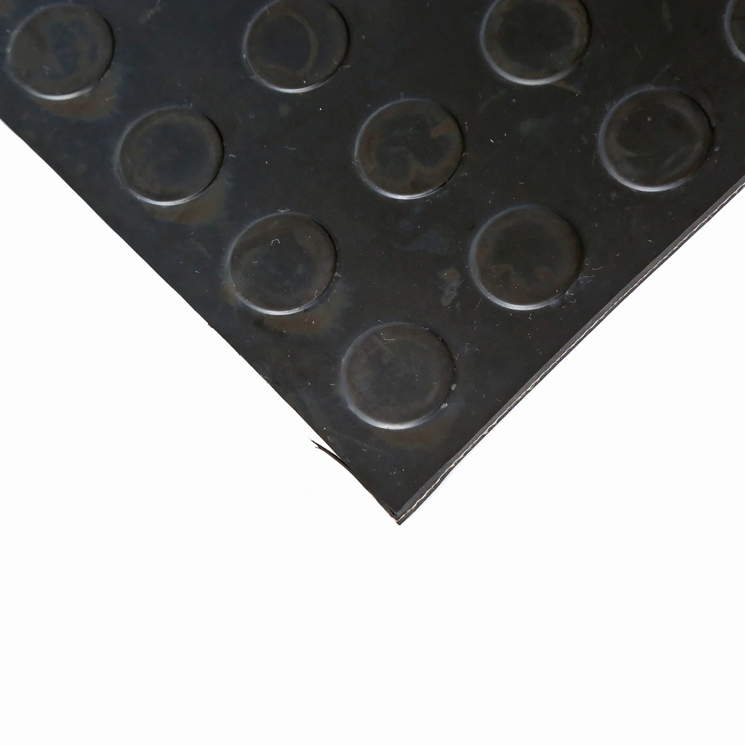 High quality compounded Flat ribbed anti-slip corrugated/stripe pattern surface rubber sheets/mats/rolls/flooring