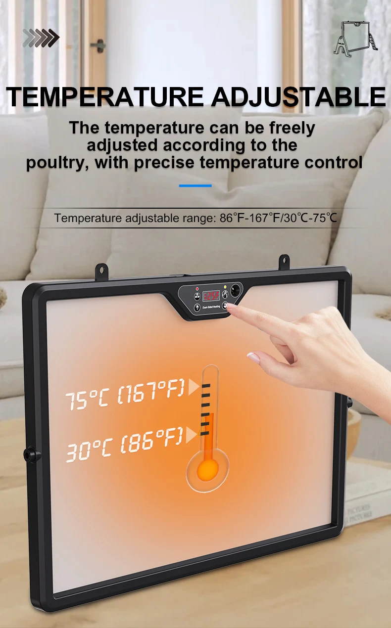 Wholesale poultry electric brooder heater for chick heating plate heater egg incubation breeding