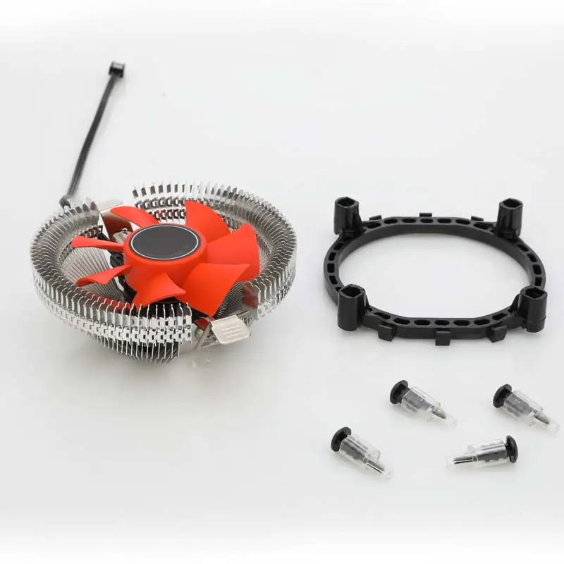 CPU Cooler Supports LGA115X/1200/17XX/1366 OEM Factory Price AMD FM1/FM2/AM2/AM3/AM4/AM5 Custom Computer Cooling PC CPU Fan