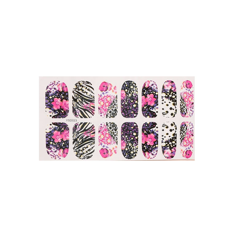 New style nail art  self-adhesive nail polish nail strips