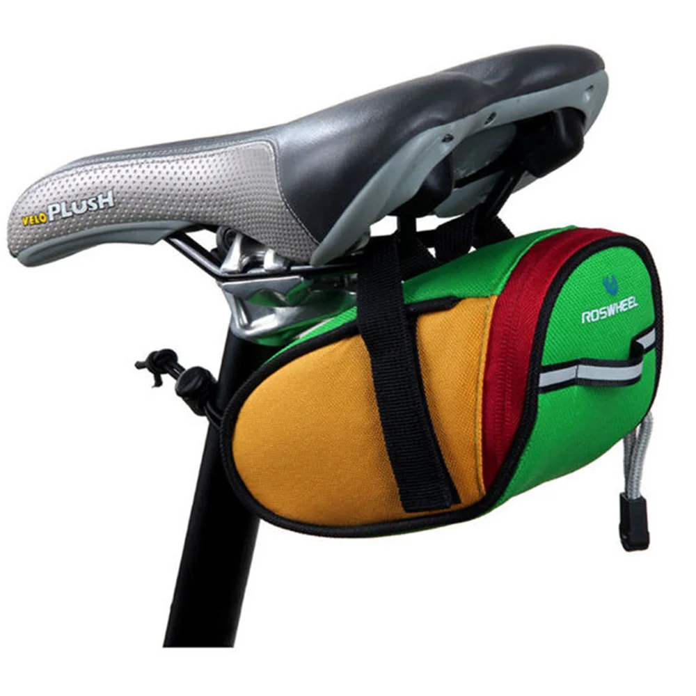 
13567 ROSWHEEL dazzle colorful spirit rat saddle package mountain bicycle rear package equipment 