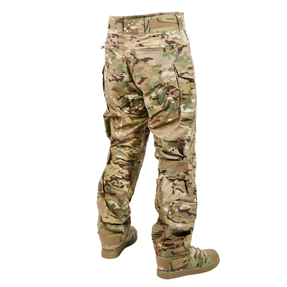 SPARK TAC Men G3 Hunting Tactical Trousers Camouflage Pants Water Proof Tactical Pants with Knee Pads