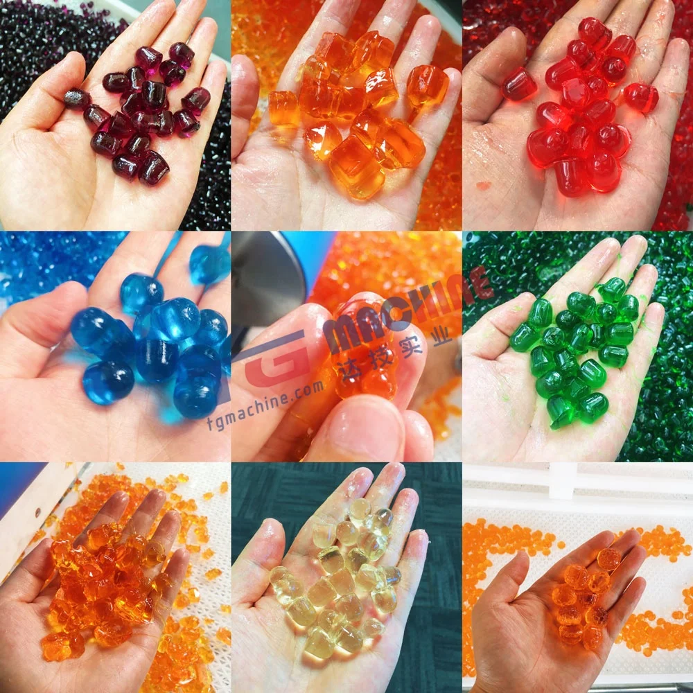 After-sales Service Provided halal bear gummy making machine vitamin fruit bear shaped gummy making machine