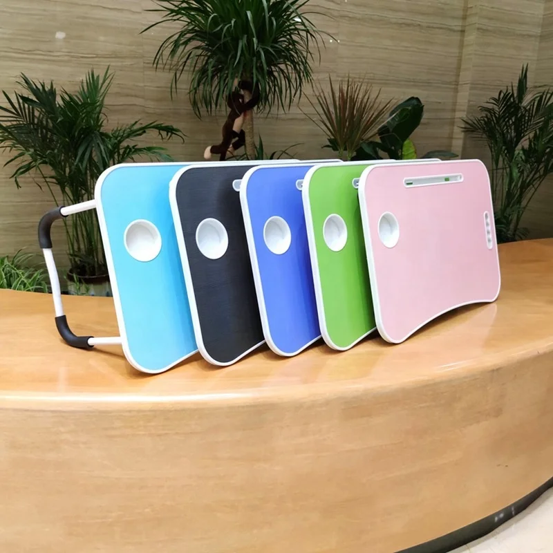 
Bed Laptop Table Foldable Desk Portable Folding Computer Table 