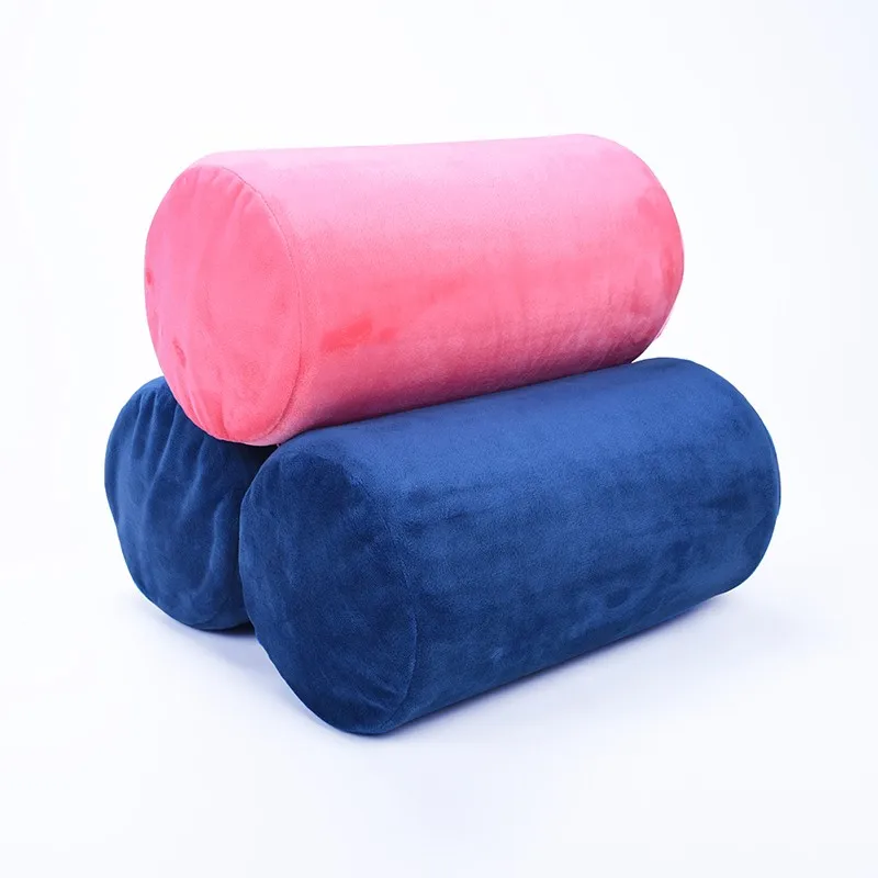 Hot Sale Customized Round Neck Pillow Cylinder Shape For Supporting Memory Foam Pillow