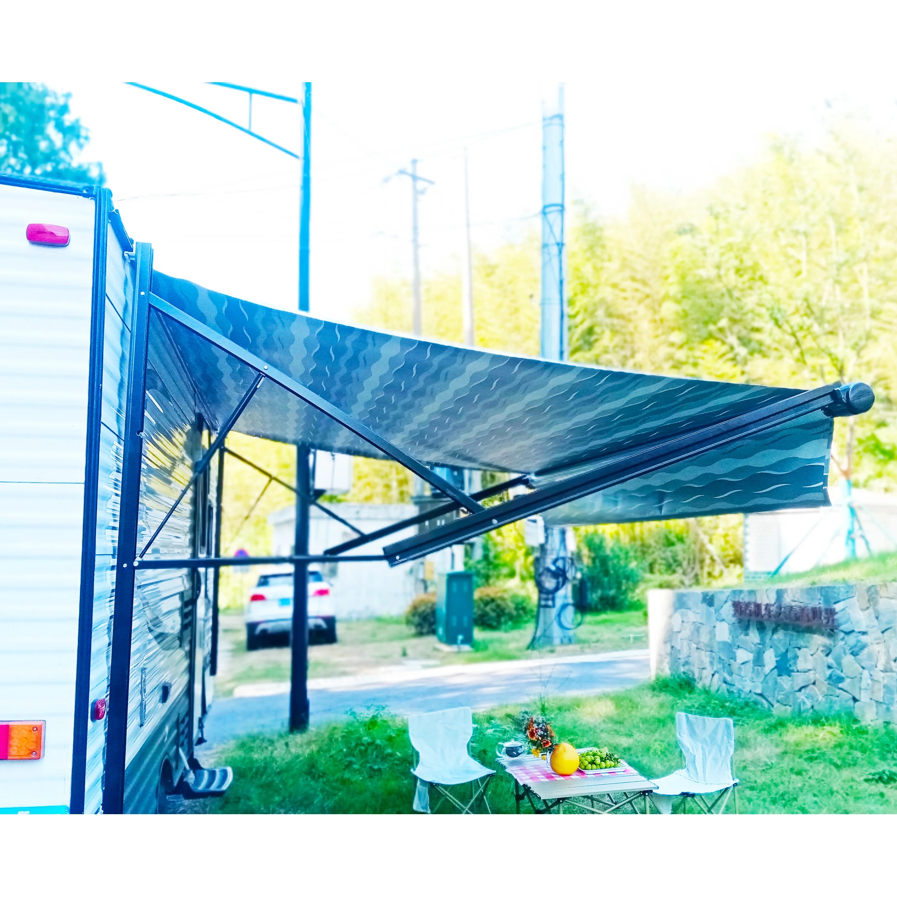 Soleflex B2 Electric Type American RV Trailer Awning