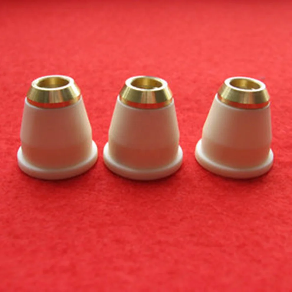 Stock product wholesale alumina ceramic fiber laser jet cutting nozzle