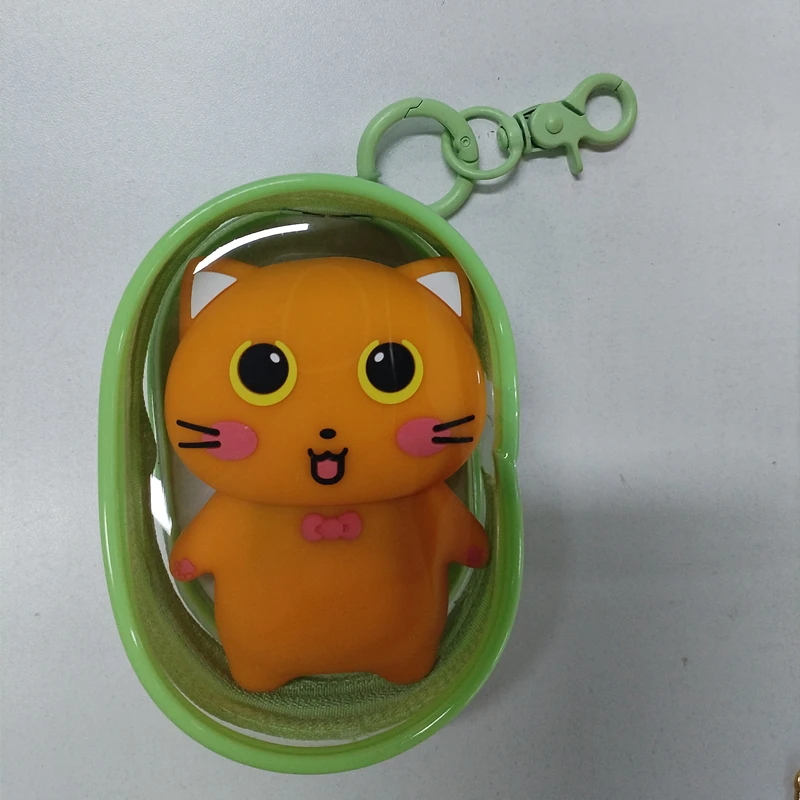 Mskwee Cat Hand Warmer with Light Adjustable Temperature 1200mah Hand Warmers Luggage Portable Pocket Electric Heater Keep Warm