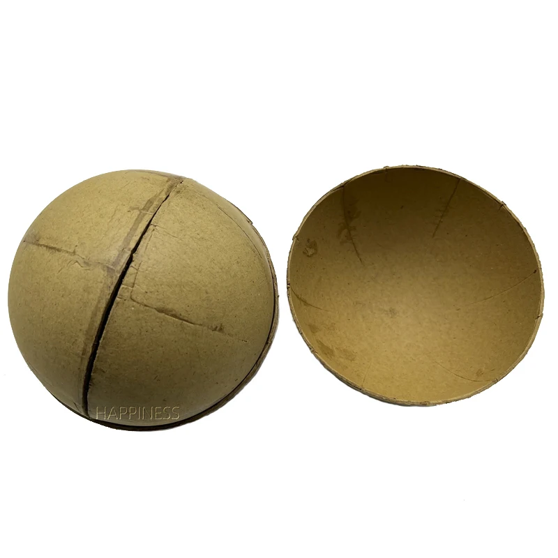 3 inch Display Shell Material Paper Hemisphere Casing Cover Round Ball For Pyrotechnic Firework Firecracker Bomb Salute