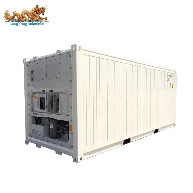 BV Certified Refrigerated 20ft 20 foot high cube 20 hc freezer reefer container with Dakin cooling unit for sale in dubai