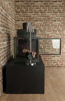 High Efficiency Wood burning carton steel freestanding indoor fireplace and stoves