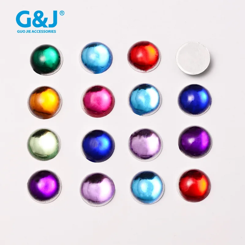 Benzene based adhesive stone, smooth half spherical, cat eye, gemstone sticker, toy eye sticker, bead DIY accessory