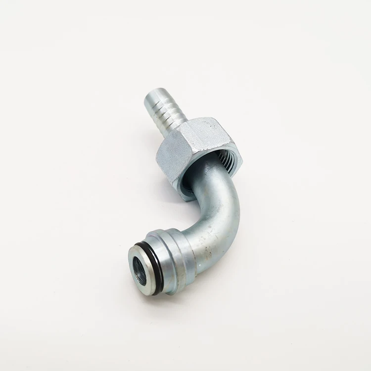 90 Degree Metric Female 24 degree cone o-ring L.T. Alternative EATON  20491 Series Hydraulic Hose Fitting