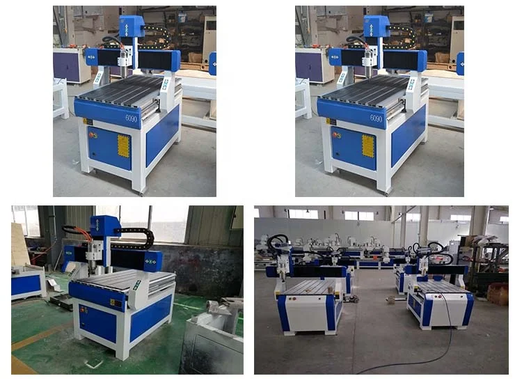 Mini size cnc router best carving machine 6090 milling 5 axis for metal