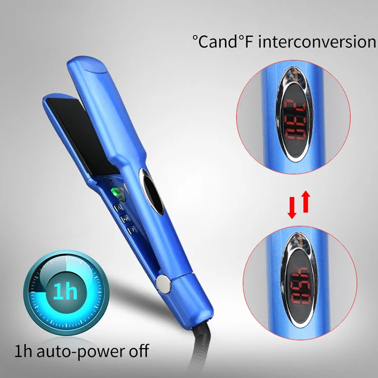 Planchas Para El Cabello Pro Nano Titanium Straighter Hair Irons Ceramic Straightener