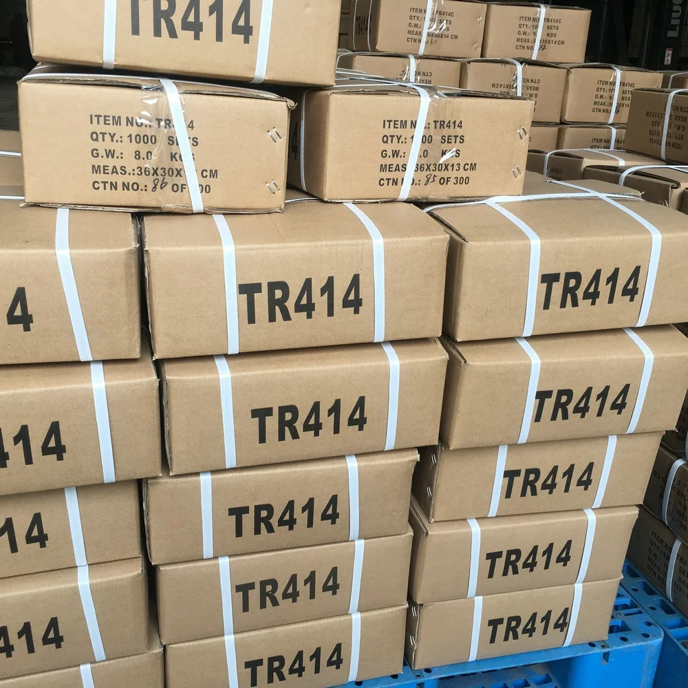 Tubeless snap-in Car Valve TR414  natural rubber A class