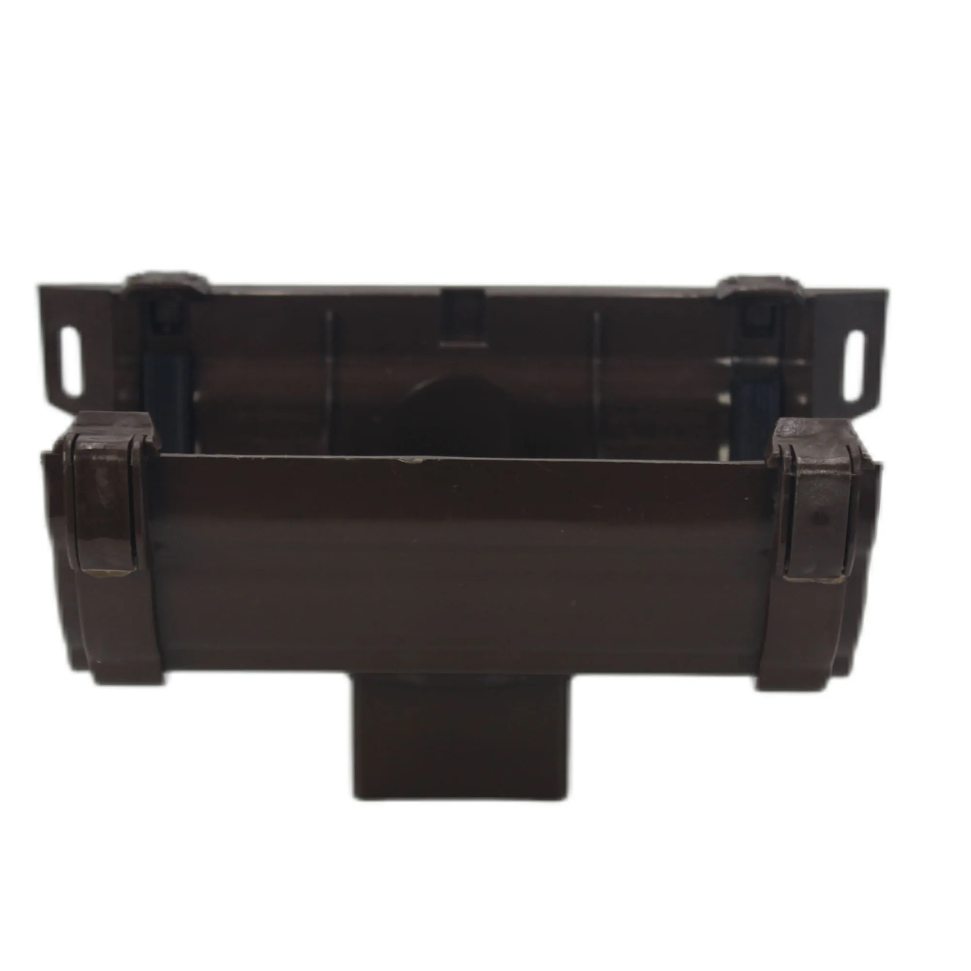 New material PVC Gutter 5.0 inch Drop Outer for Rainfall collection