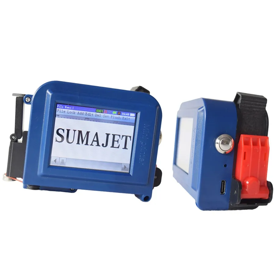 Wholesale Mini Handheld Inkjet Printer Expire Date Stamp Coding Machine Screen Printer Single Color Fast Dry Ink