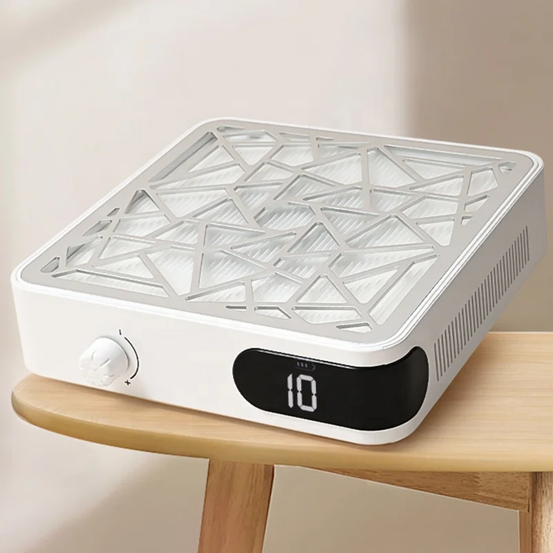 new arrival pro strong power electric table vacuum cleaner brushless nail dust collector for salon