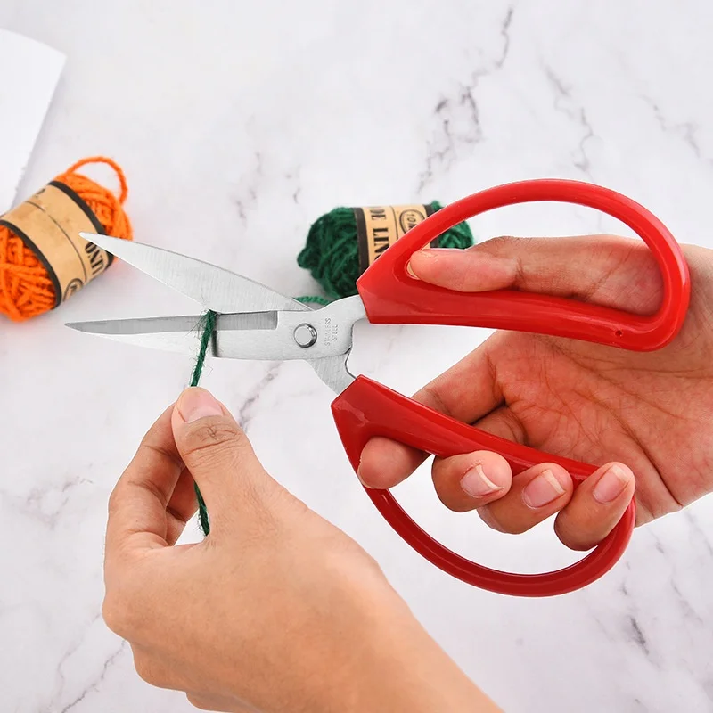 Multifunctional 15-19.5mm household scissors Stainless Steel Blade Safe Office Scrapbook paper scissors