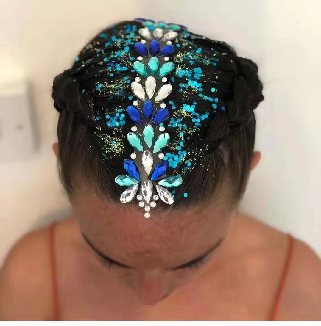 Оптовая продажа; Высокое качество; Фестиваль лица драгоценности с украшением в виде кристаллов волос на теле драгоценные камни Стикеры для праздничной вечеринки