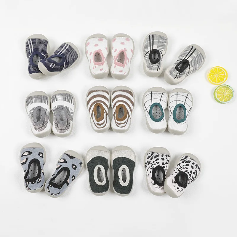 Baby Shoes With Soft Rubber Baby Girl Baby Boy Casual Shoes Floor Sock Shoes Spring Summer Anti-slip