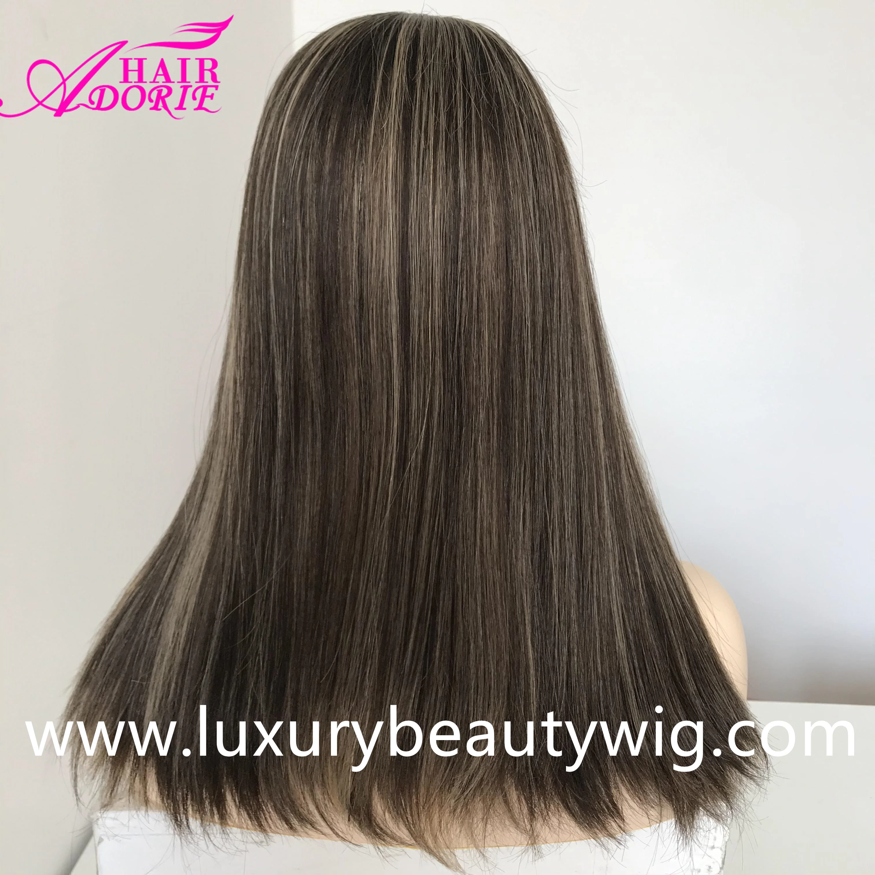 LBW No shedding Manufacturer wholesaler Quality Russian Unprocessed Human Hair Lace Top Jewish Lace front Kosher Wig