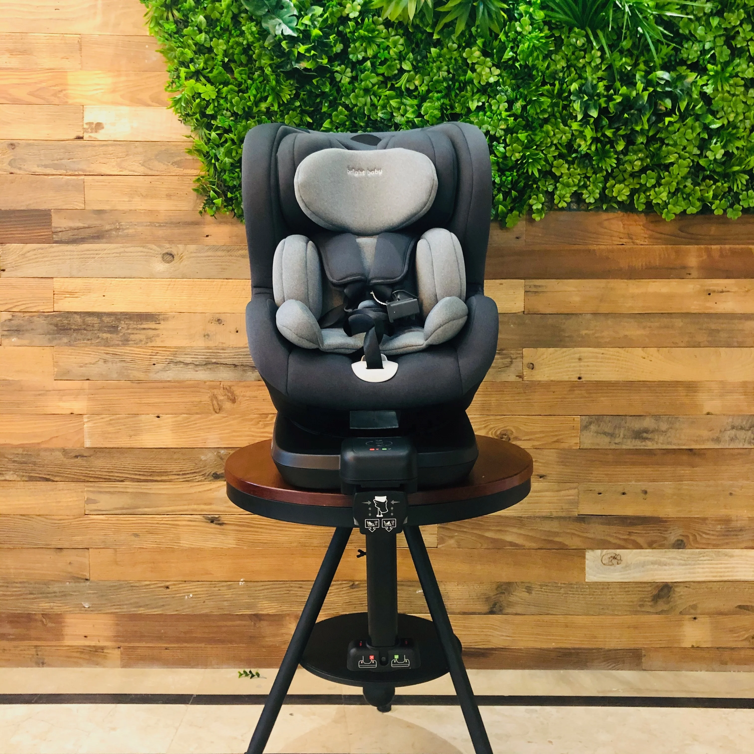  Brightbebe R129 I-SIZE 360 Поворот безопасность детское автокресло группы 0 + 1(0-18kgs/От до 4 лет) новая модель Нинбо Kursi Mobil