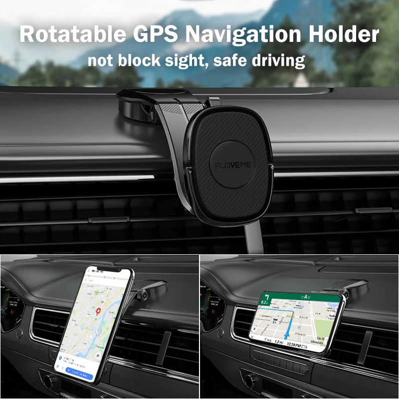 wholesale universal dashboard 360 degree rotating magnetic car cell phone holder