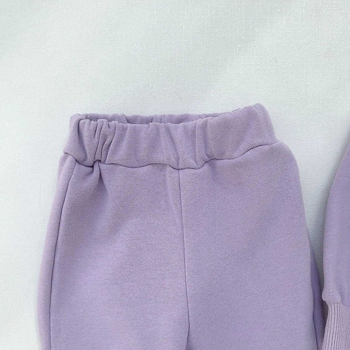 Korean Style Girls Clothes Set Fashion Solid Sweatshirt Top Flare Pants Suit Newborn Toddler Clothing Tracksuit Sets Streetwear