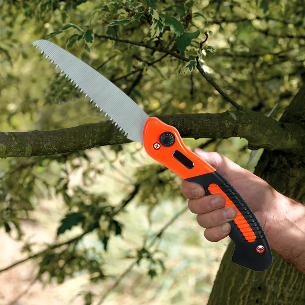 Winslow & Ross 14inch folding hand saw to cut wood plastic handle 180mm length mini tree saw