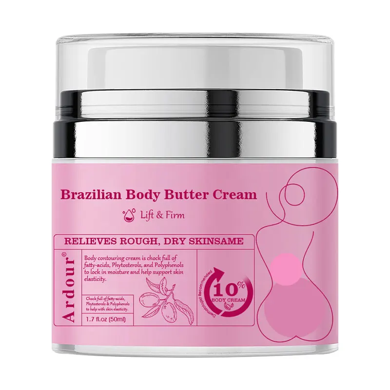 Helps Reduce the Appearance of Cellulite  for a Lifted and Firm-looking Derriere Brazilian Body Butter Cream