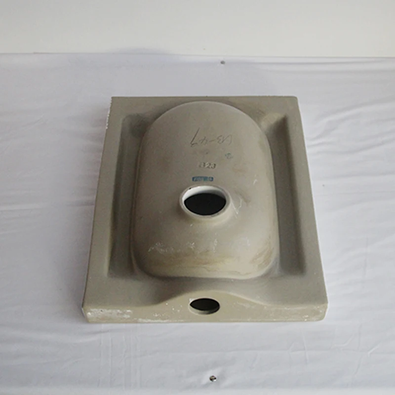 
Delicate Appearance Wc Bathroom Squat Dual Flushing Ceramic Squatting Pan 