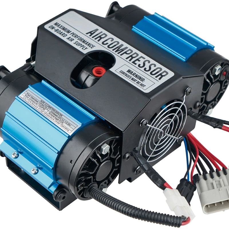 DC12V double cylinder air compressor portable air compressor FOR 4x4 air pumps 62Amps