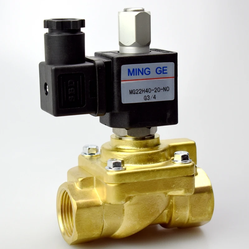 MGPC  Normally open High Pressure Blowing Valve AC220V G1/2' Bottle Blowing Machine Solenoid Valve high pressure valve